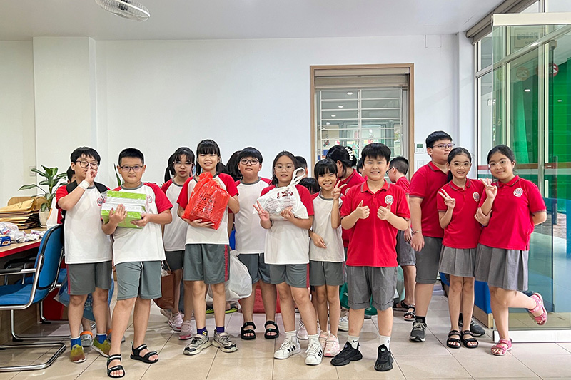 Học sinh Tiểu học tham gia chương trình Hạt giống nhân ái